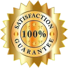 100% Satisfaction Guarantee badge