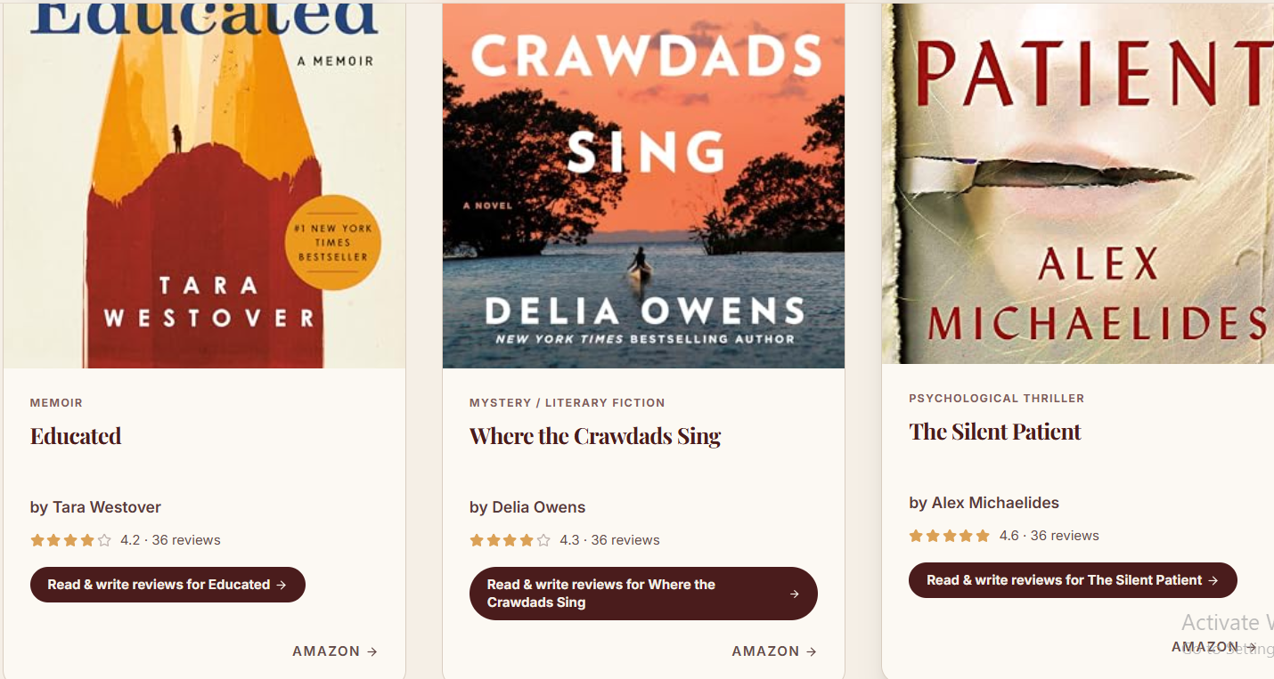 Featured books collection 1
