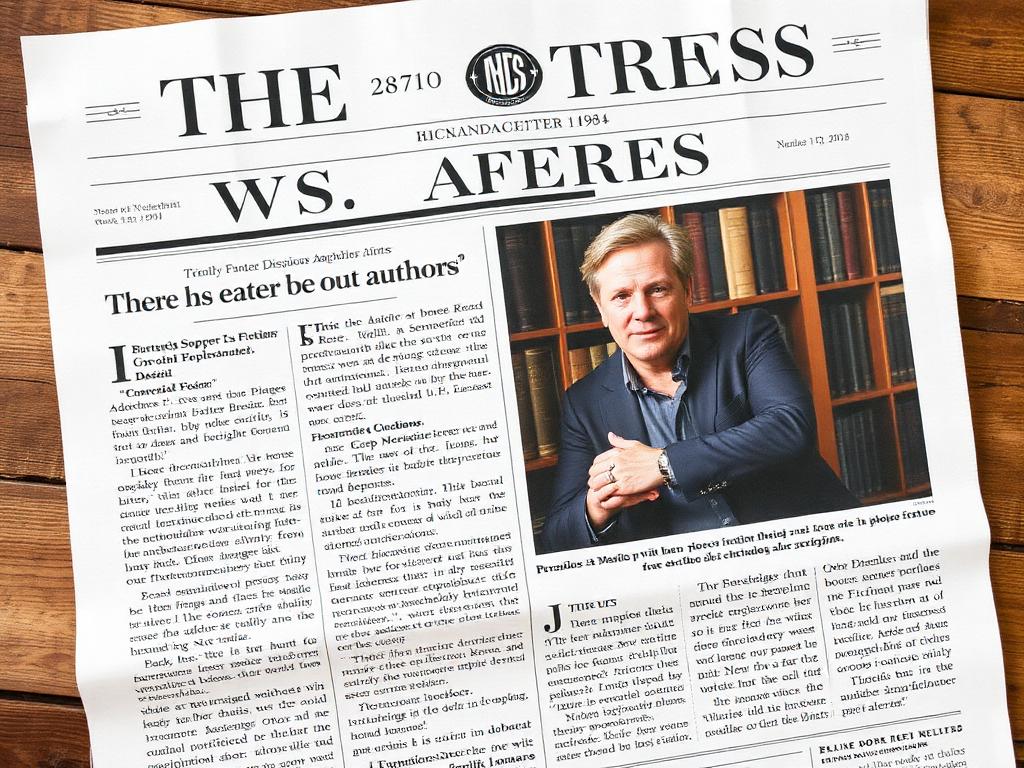 Author Newspaper Feature